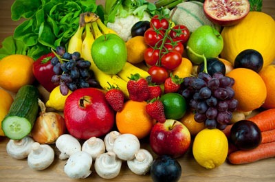 Свежие овощи фрукты
