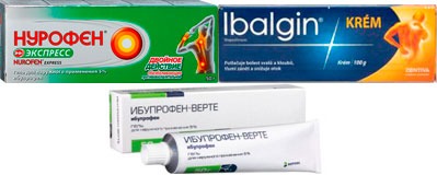 Аналоги геля и кремя Долгит с действующим веществом ибупрофен