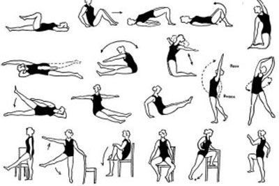Завершающие упражнения в лечебной гимнастике при остеопорозе позвоночника